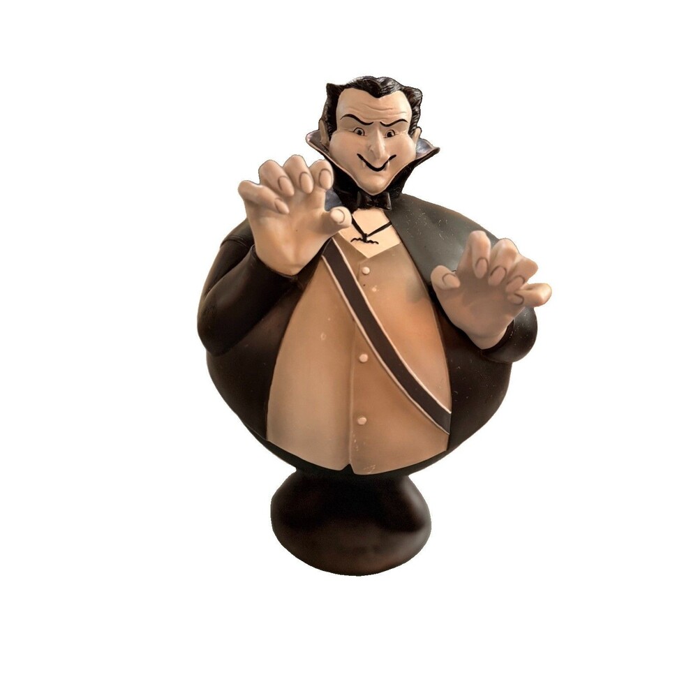 Department 56 Flip Tops DRACULA Vampire Halloween Candy Dish Retired No Box